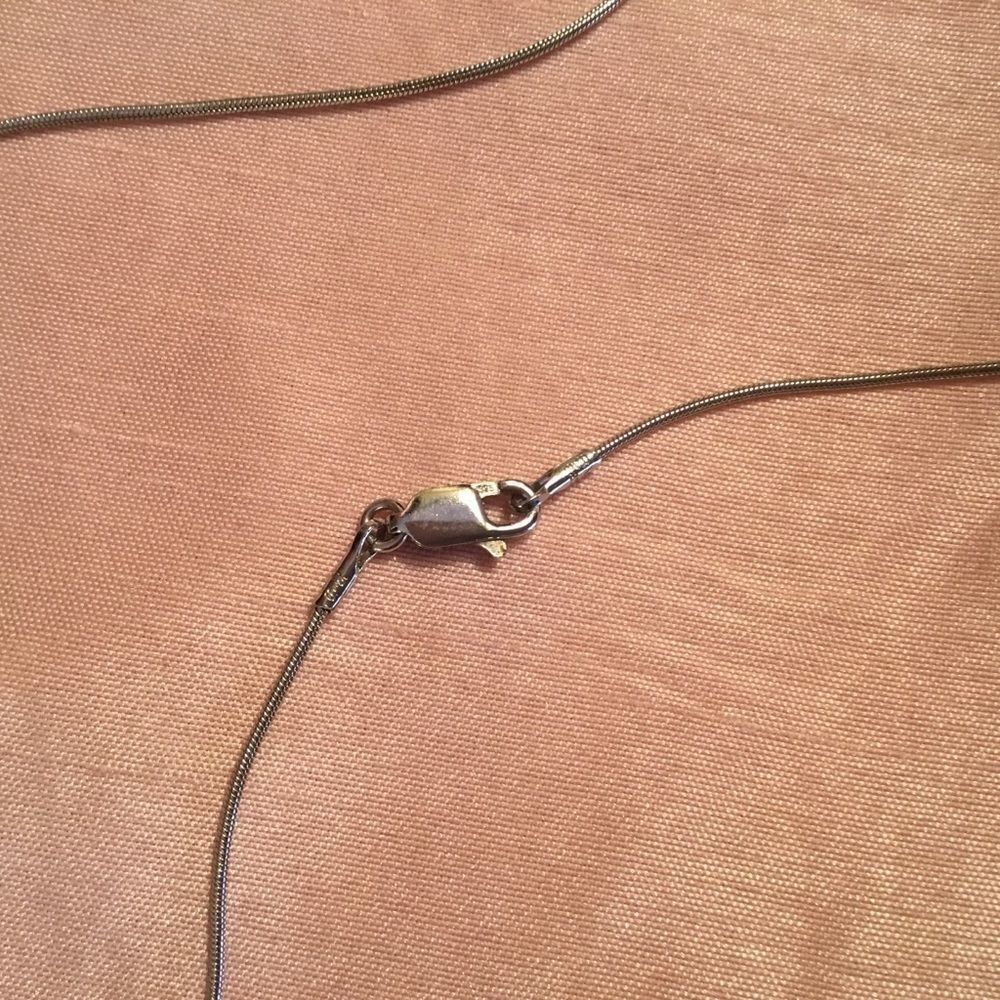 Sterling Silver Snake Chain 15” Length - Picture 4 of 8